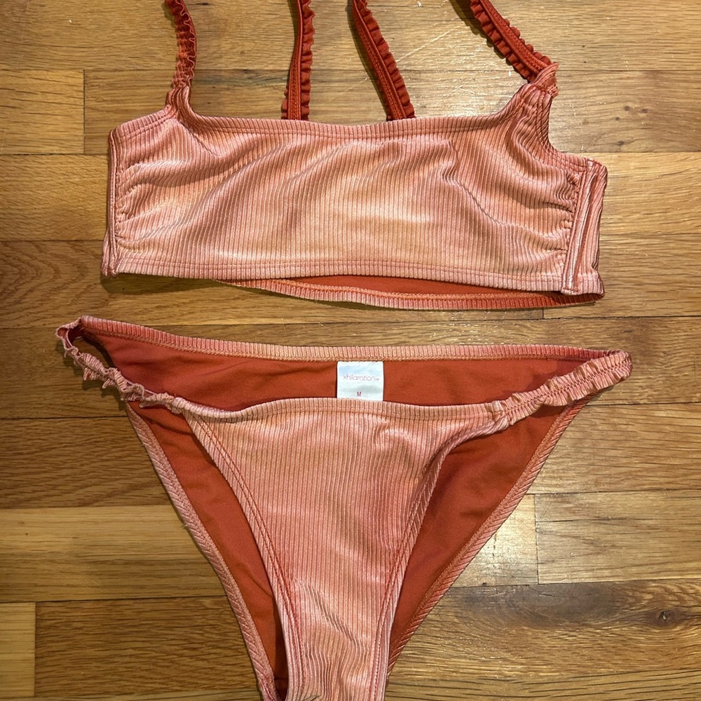 Xhilaration Orange Bikini Set